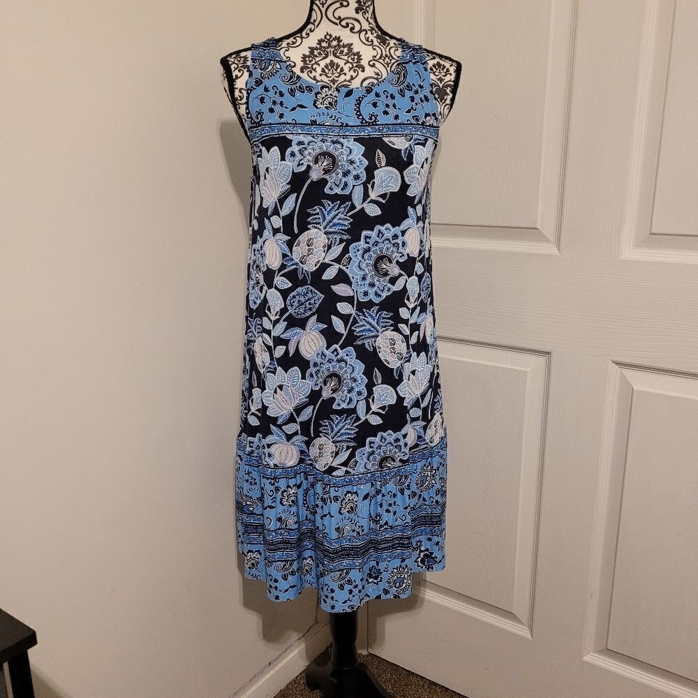 NWT LOFT woman's pineapple and floral dress‎